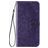 Mobigear Mandala Housse Motorola Edge (2020) Etui Porte-Monnaie - Violet