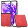 Mobigear Excellent Coque Motorola Razr 50 Ultra Coque arrière Rigide - Rouge