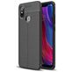 Mobigear Luxury Coque Xiaomi Mi 8 Coque arrière en TPU Souple - Noir