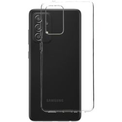 Mobiparts Classic Coque Transparente Samsung Galaxy A52s 5G Coque arrière en TPU Souple - Transparent