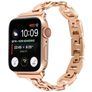 Mobigear Paris Bracelet Acier Apple Watch Fermeture boucle déployante - 49/46/45/44 mm - Rose doré