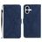 Mobigear Stitch Housse iPhone 17 Etui Porte-Monnaie - Bleu