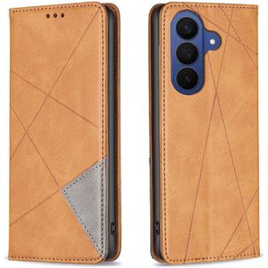 Mobigear Rhombus Slim Housse Samsung Galaxy S26 Etui - Jaune