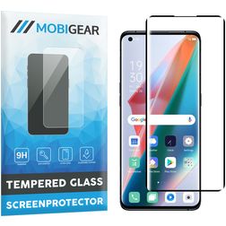 Mobigear Premium OPPO Find X3 Pro Verre trempé Protection d'écran - Compatible Coque - Noir
