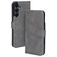 Mobiparts Classic Wallet Housse Samsung Galaxy A16 Etui Porte-Monnaie - Gris