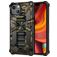 Mobigear Armor Stand Coque iPhone 13 Coque arrière Rigide Anti-Chocs avec Support Amovible - Vert