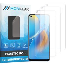 Mobigear OPPO A74 4G Protection d'écran Film - Compatible coque (Lot de 3)