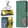 Mobigear Rhombus Housse Google Pixel 7a Etui Porte-Monnaie - Vert