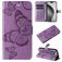 Mobigear Butterfly Housse iPhone 16 Pro Max Etui Porte-Monnaie - Violet