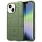 Mobigear Rugged Shield Coque iPhone 14 Coque arrière en TPU Souple Anti-Chocs - Vert