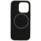 Mobiparts Coque iPhone 14 Pro MagSafe Coque arrière en Silicone - Noir