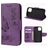 Mobigear Butterfly Housse iPhone 12 Etui Porte-Monnaie - Violet
