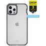 ITSkins HybridFrost Coque iPhone 12 Pro Max Coque arrière Rigide Anti-Chocs - Noir