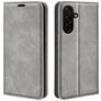 Mobigear Retro Slim Housse Samsung Galaxy A27 Etui Porte-Monnaie - Gris