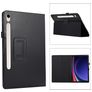 Mobigear Classic Coque Samsung Galaxy Tab S11 Etui + Porte-crayon - Noir