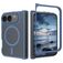 Mobigear Shockproof Coque iPhone Duo MagSafe Coque arrière Rigide - Bleu