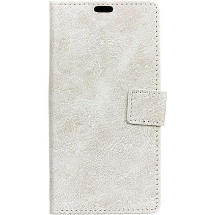 Mobigear Basic Housse Alcatel 1C (2019) Etui Porte-Monnaie - Blanc