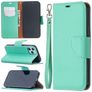 Mobigear Excellent Housse iPhone 12 Pro Etui Porte-Monnaie - Turquoise