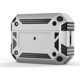 Mobigear Armor Coque Apple AirPods Pro 2 Coque Rigide Antichoc - Argent