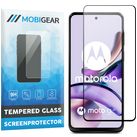 Mobigear Premium Motorola Moto G23 Verre trempé Protection d'écran - Compatible Coque - Noir