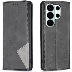 Mobigear Rhombus Slim Housse Samsung Galaxy S26 Ultra Etui - Noir