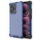 Mobigear Honeycomb POCO X5 Pro Plastique rigide Coque arrière Antichoc - Bleu