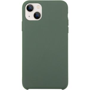 Mobigear Rubber Touch Coque iPhone 15 Plus Coque arrière en Silicone - Vert