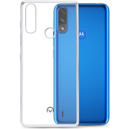 Mobilize Gelly Transparent Motorola Moto E7 Power TPU souple Coque arrière - Transparent