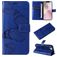 Mobigear Butterfly Housse iPhone 17e Etui Porte-Monnaie - Bleu