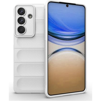 Mobigear Bumpy Coque Samsung Galaxy S26 Plus Coque arrière en TPU Souple - Blanc