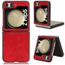 Mobigear Race Coque Samsung Galaxy Z Flip 5 Coque arrière Rigide - Rouge