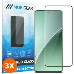 Mobigear Premium Xiaomi 15 Pro Verre trempé Protection d'écran - Compatible Coque (Lot de 3)