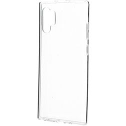 Mobiparts Classic Coque Transparente Samsung Galaxy Note 10 Plus Coque arrière en TPU Souple - Transparent