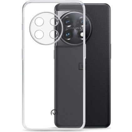 Mobilize Gelly Transparent OnePlus 11 TPU souple Coque arrière - Transparent