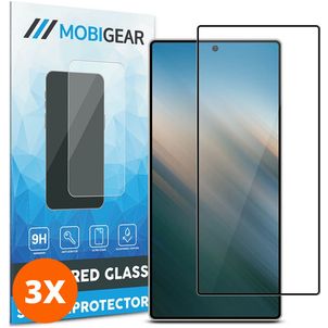 Mobigear Premium Samsung Galaxy S25 Ultra Verre trempé Protection d'écran - Compatible Coque (Lot de 3)