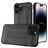 Mobigear Outdoor Coque iPhone 15 Pro Coque arrière Rigide Anti-Chocs - Noir