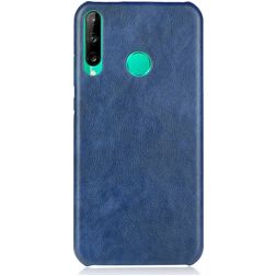 Mobigear Excellent Huawei P40 Lite E Plastique rigide Coque arrière - Bleu