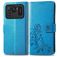 Mobigear Clover Housse Xiaomi Mi 11 Ultra Etui Porte-Monnaie - Bleu