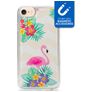 My Style Magneta Coque iPhone 7 Coque arrière en TPU Souple - Flamingo