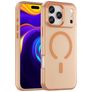 Mobigear Shockproof Coque iPhone 17 Pro Max MagSafe Coque arrière Rigide - Orange