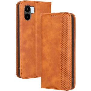 Mobigear Sensation Housse Xiaomi Redmi A1 4G Etui Porte-Monnaie - Marron