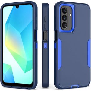 Mobigear Rugged Coque Samsung Galaxy A16 Coque arrière Rigide Anti-Chocs - Dark Blue