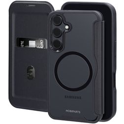 Mobiparts Shield Line Housse Samsung Galaxy S25 MagSafe Etui - Noir