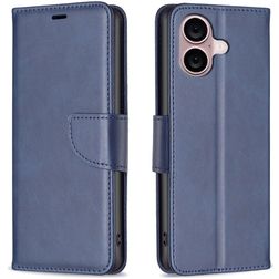 Mobigear Excellent Housse iPhone 16 Etui Porte-Monnaie - Bleu
