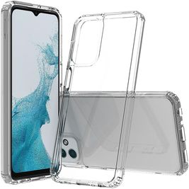 Mobigear Crystal Coque Transparente Samsung Galaxy A23 Coque arrière Rigide - Transparent