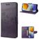 Mobigear Flowers Housse Samsung Galaxy M23 Etui Porte-Monnaie - Violet