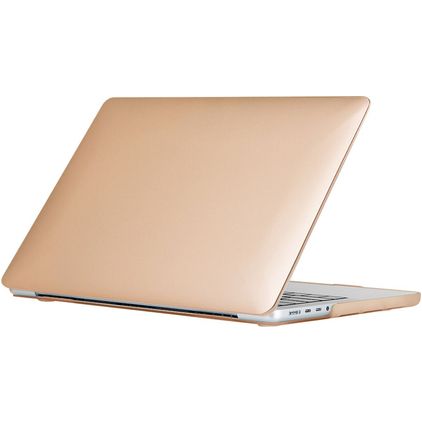 Mobigear Metallic MacBook Pro 16 Pouces (2021-2026) Coque - Or - Model A2485 / A2780 / A2991 / A3186 / A3428 / A3429