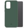 Mobilize Rubber Gelly Coque Samsung Galaxy A73 Coque arrière en TPU Souple - Matt Green