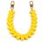 Mobigear Heart Cordon de téléphone universel réglable Plastique rigide - Sunshine Yellow