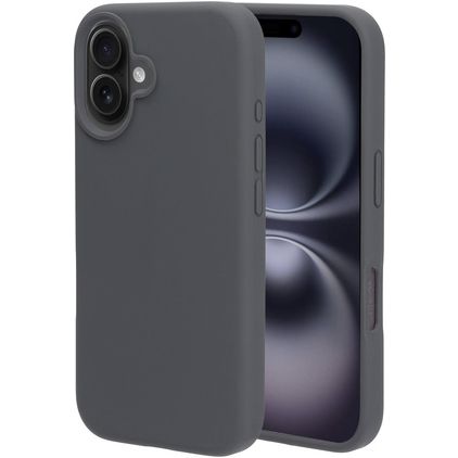 Mobiparts Coque iPhone 16 Coque arrière en Silicone - Urban Grey